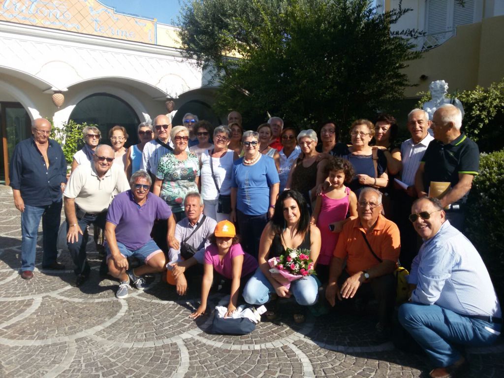 Gita Ischia foto di gruppo