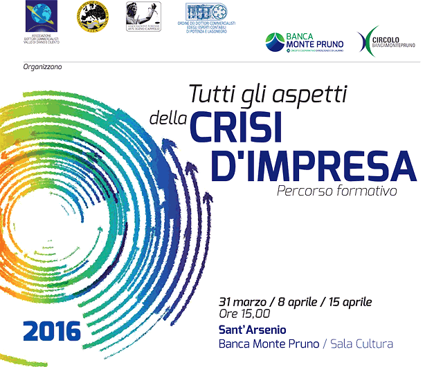 Tutti gli aspetti della “crisi d'impresa” - percorso formativo